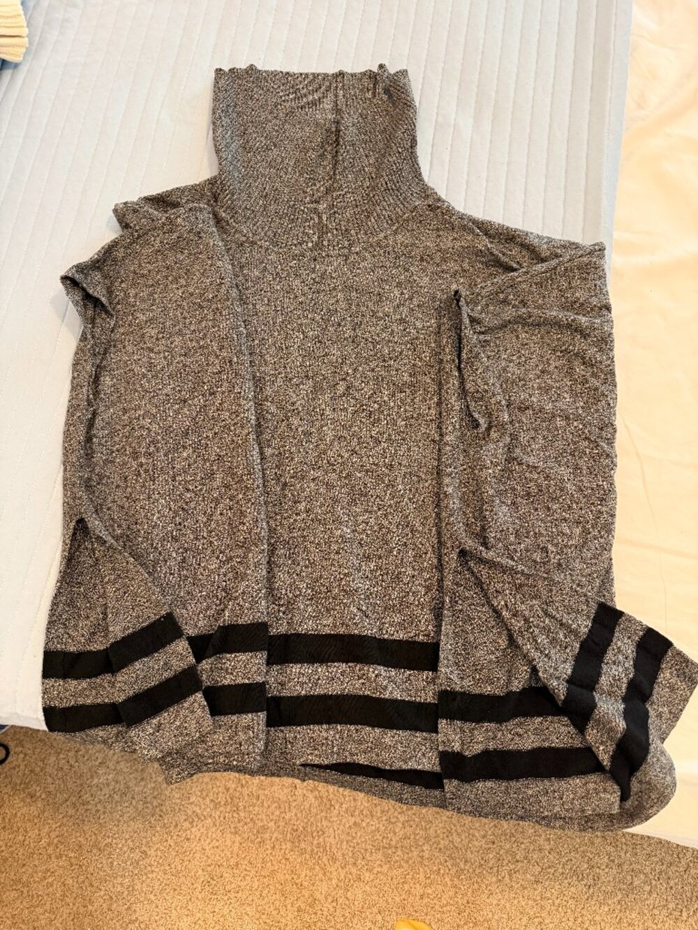 Poncho sweater